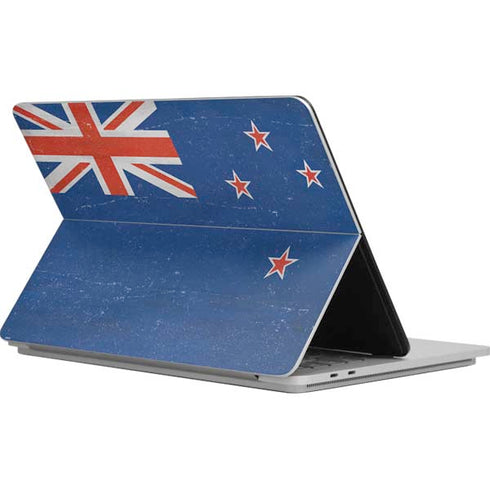 New Zealand Flag Distressed Surface Laptop Studio Skin